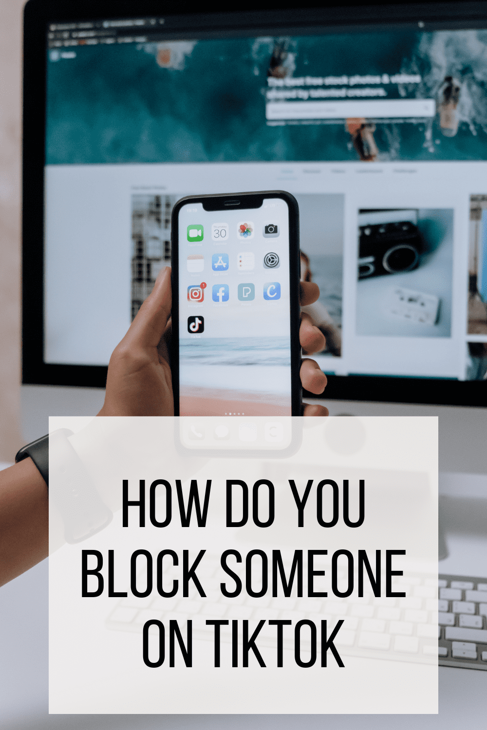 How do you block someone on TikTok
