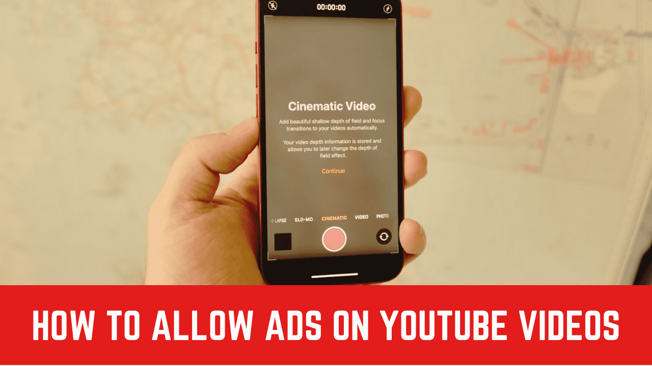 How to allow ads on YouTube videos