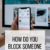 How do you block someone on TikTok