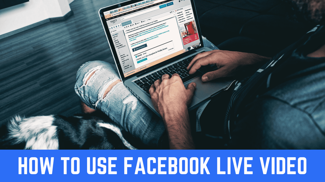 How to use Facebook live video